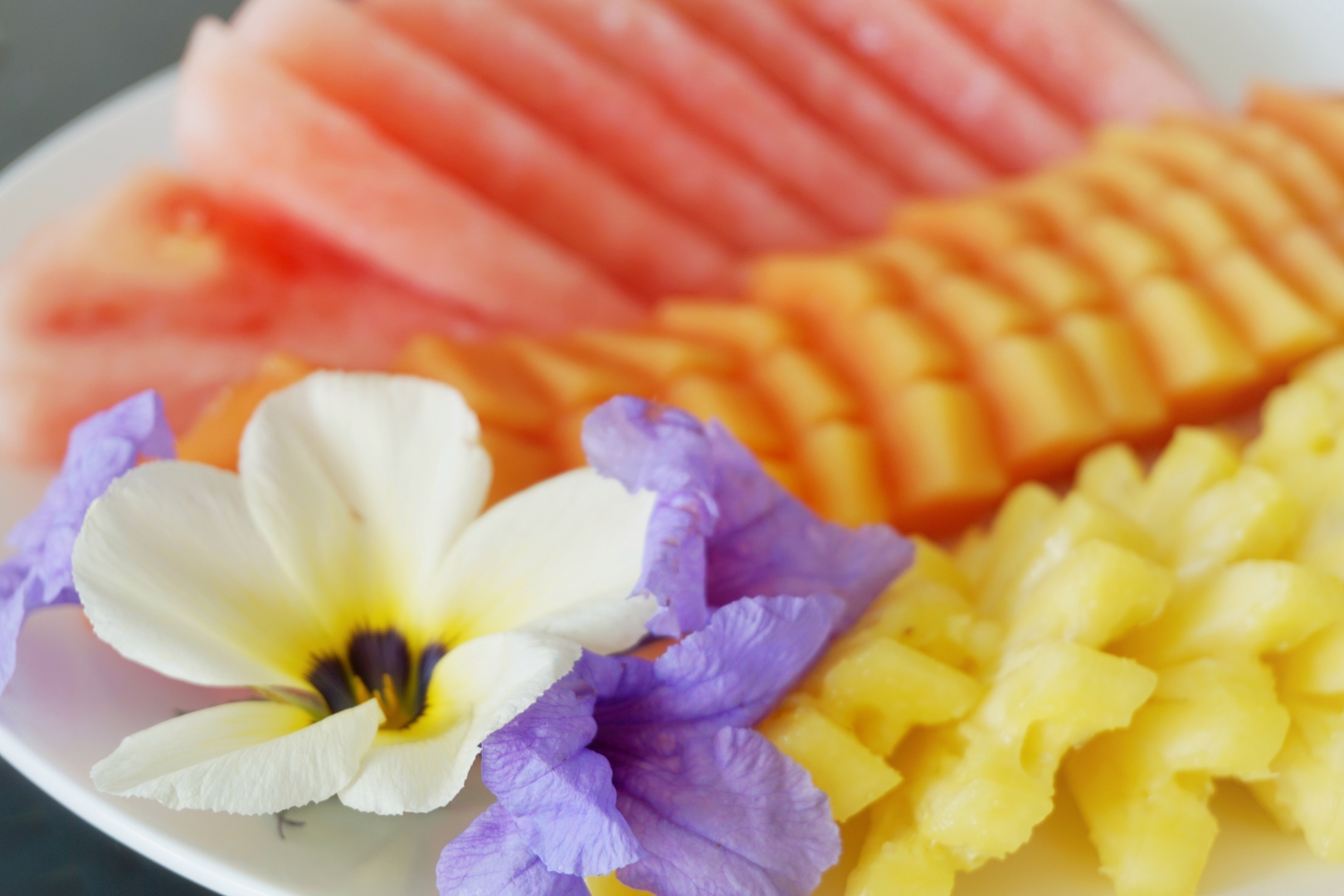 Delicious Villa Atas Pelangi fruit platter