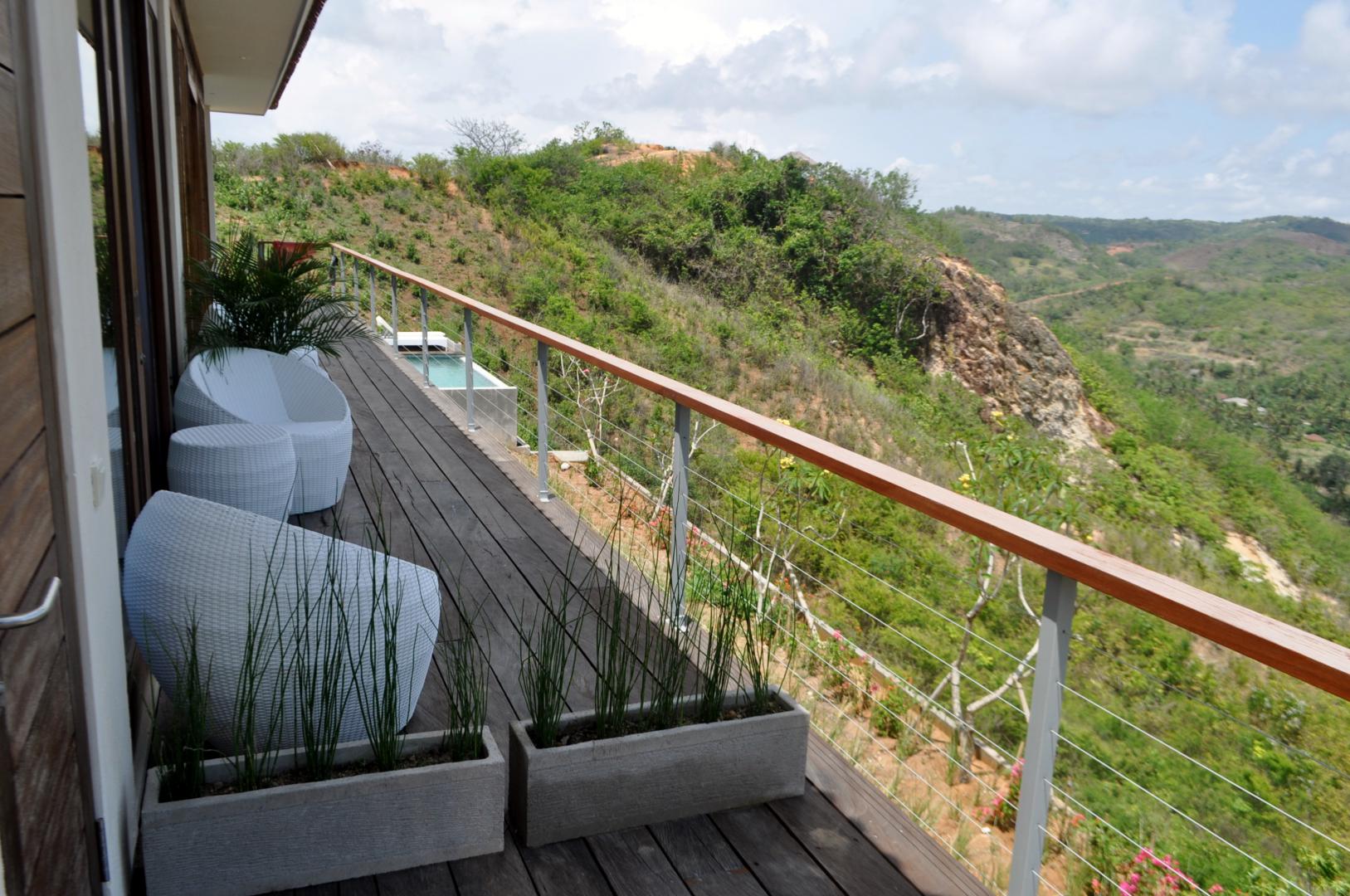 Balcony of Villa Atas Pelangi
