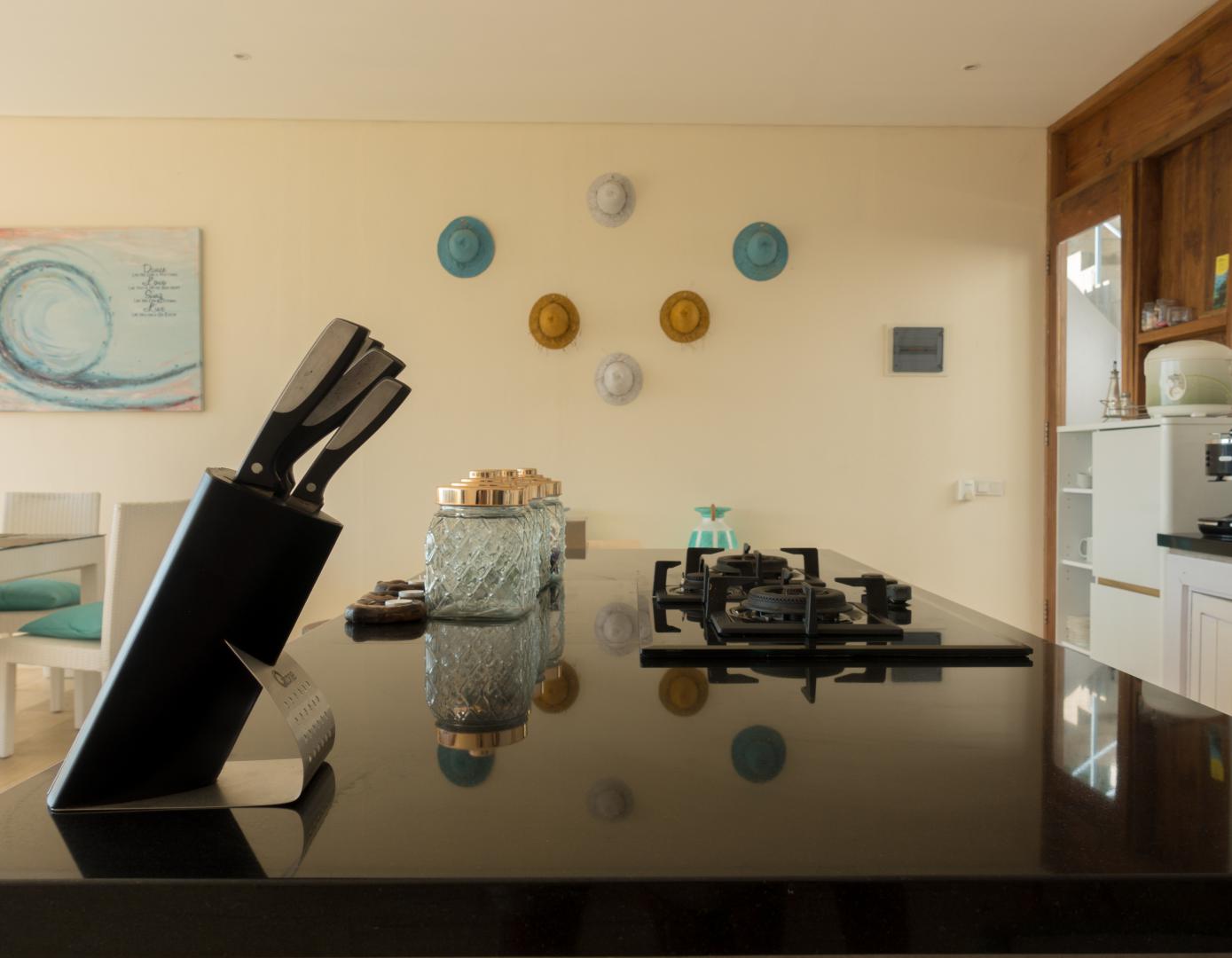 Villa Atas Pelangi kitchen island