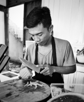 Chef in action