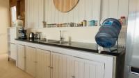 Kitchen sink with appliances